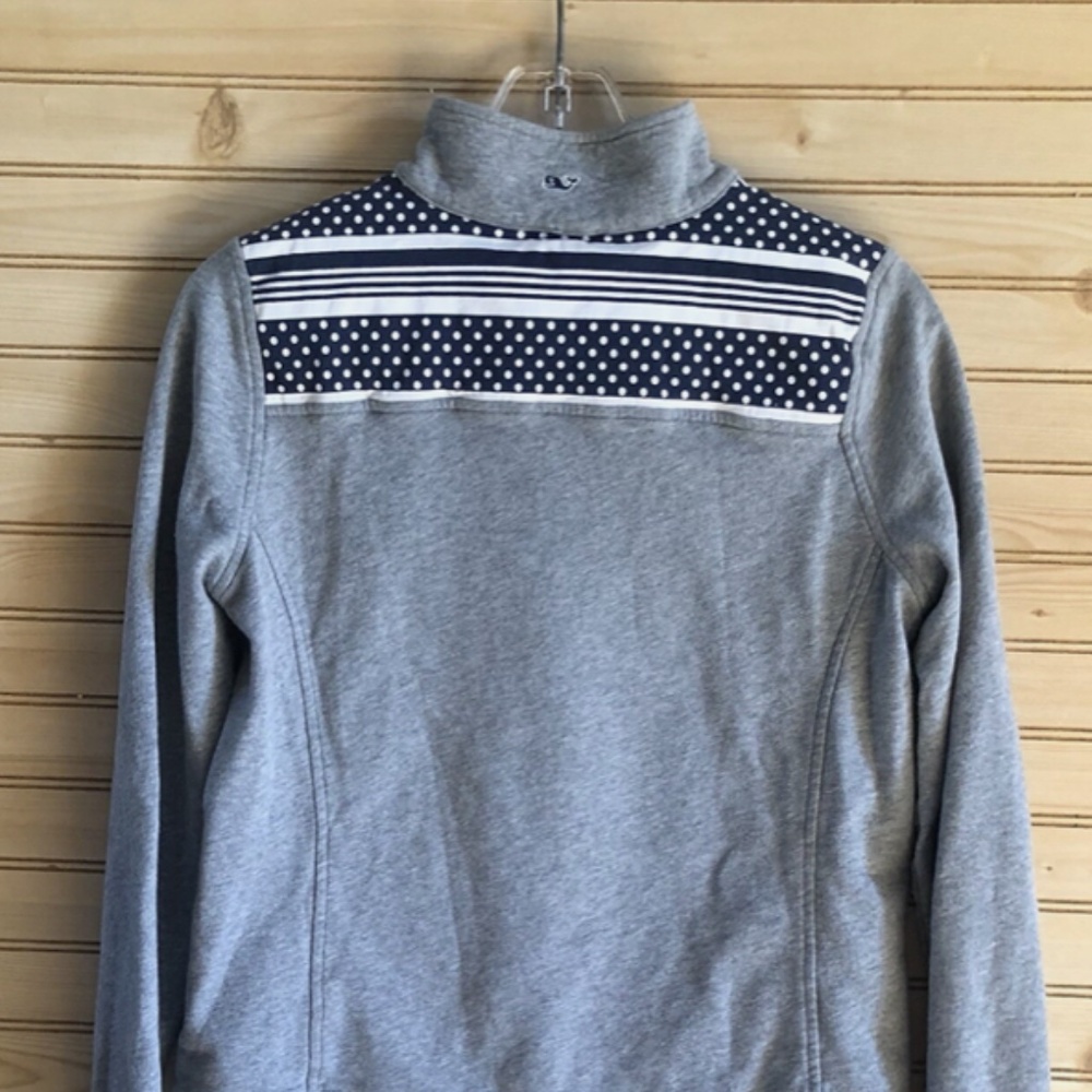 Vineyard Vines Martha's Vineyard 1/4 Zip Shep Sweatshirt Women's M.